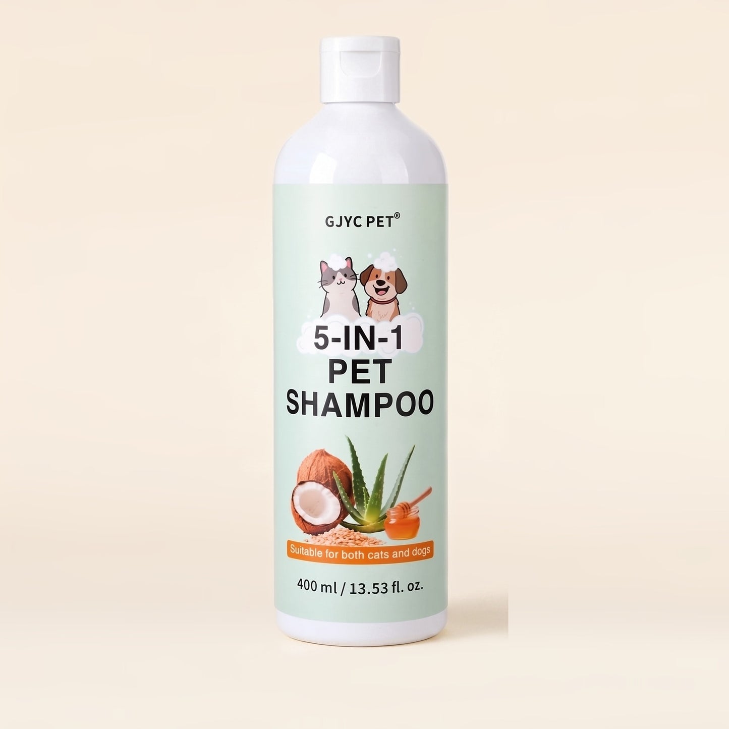 5-in-1 Pet Shampoo with Oatmeal and Aloe - 400 ml