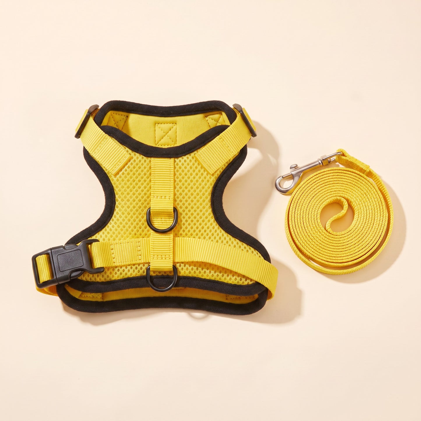 Escape-Proof Cat Harness and Leash, 150cm - set-yellow