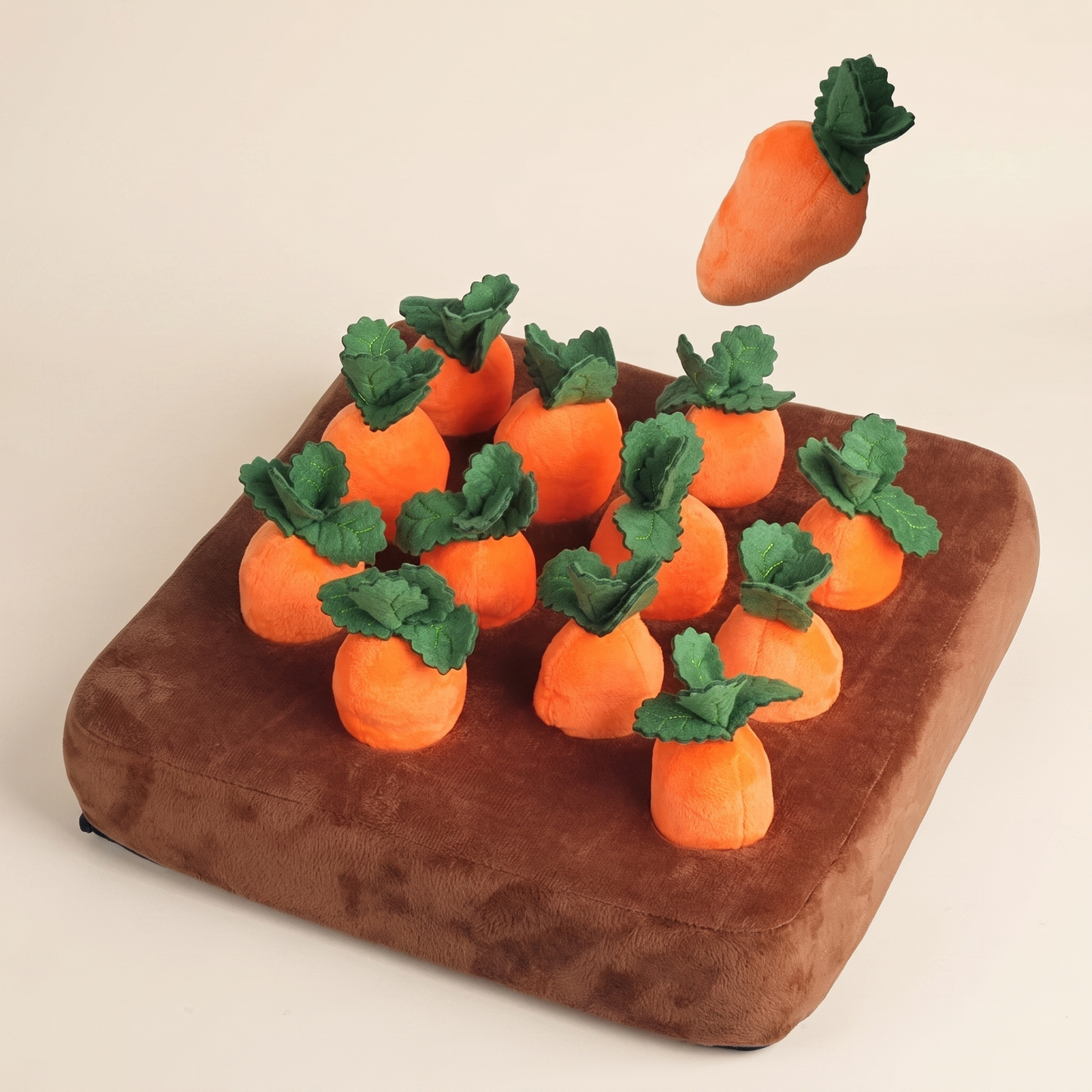 Carrot Field Snuffle Mat for Dogs - 12 carrot style