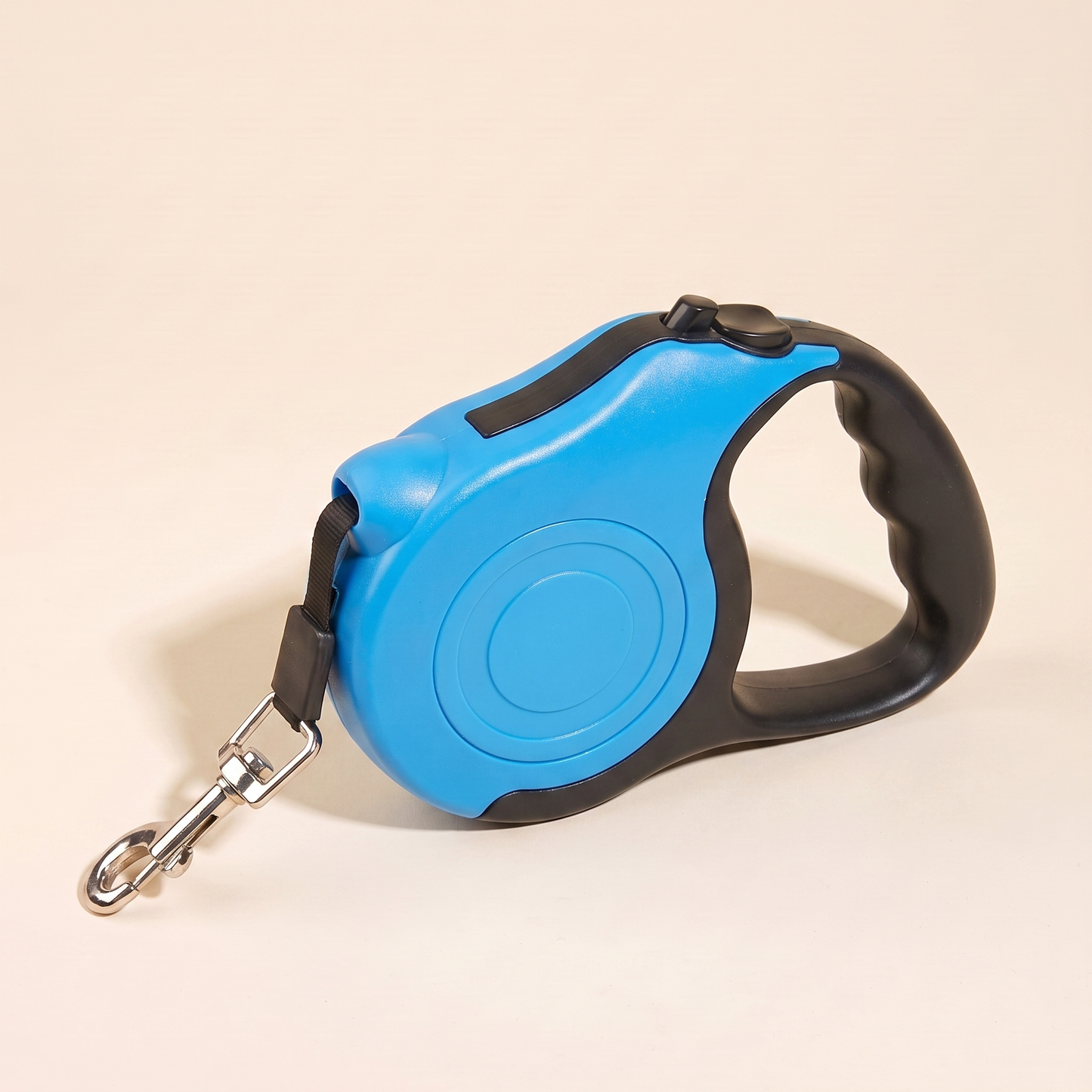 Retractable Dog Leash, 5m in blue and black
