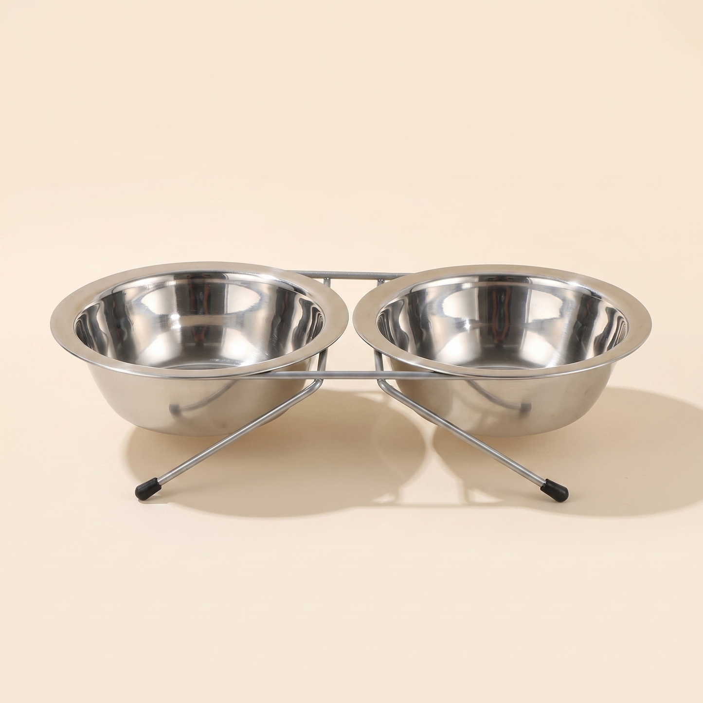 Elevated Double Bowl Feeder Stand, size large
