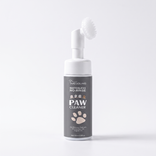 No-Rinse Paw Cleaning Foam with Brush Cap