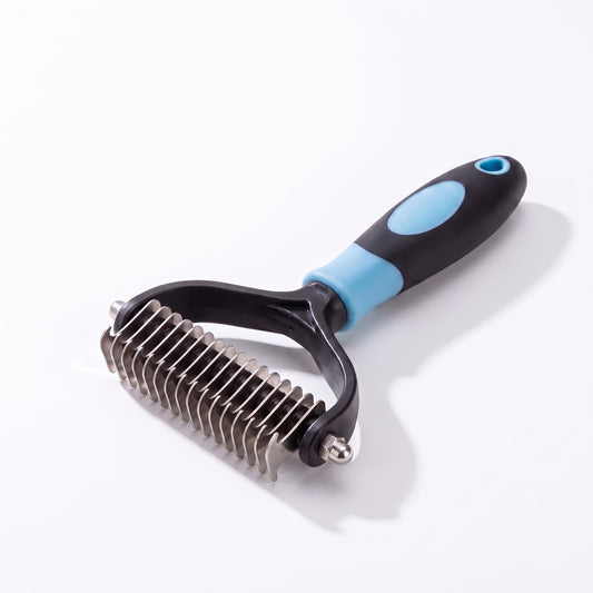 Two-Sided Dematting and Deshedding Rake