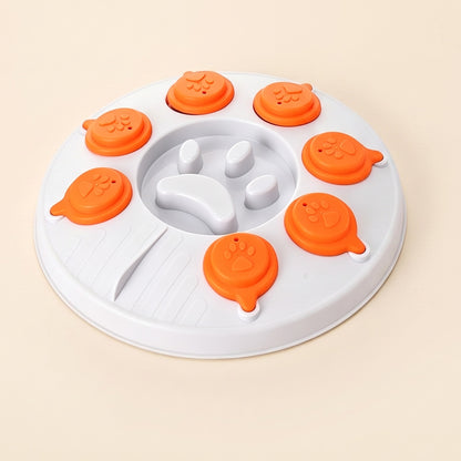 Interactive Slow Feeder Puzzle Bowl, fam flip slide