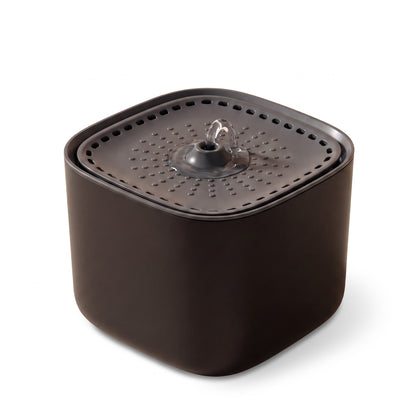 3L Cat Water Fountain, Filtered and Quiet - black
