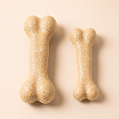 Nylon Bone Chew Toy for Aggressive Chewers - Yellow