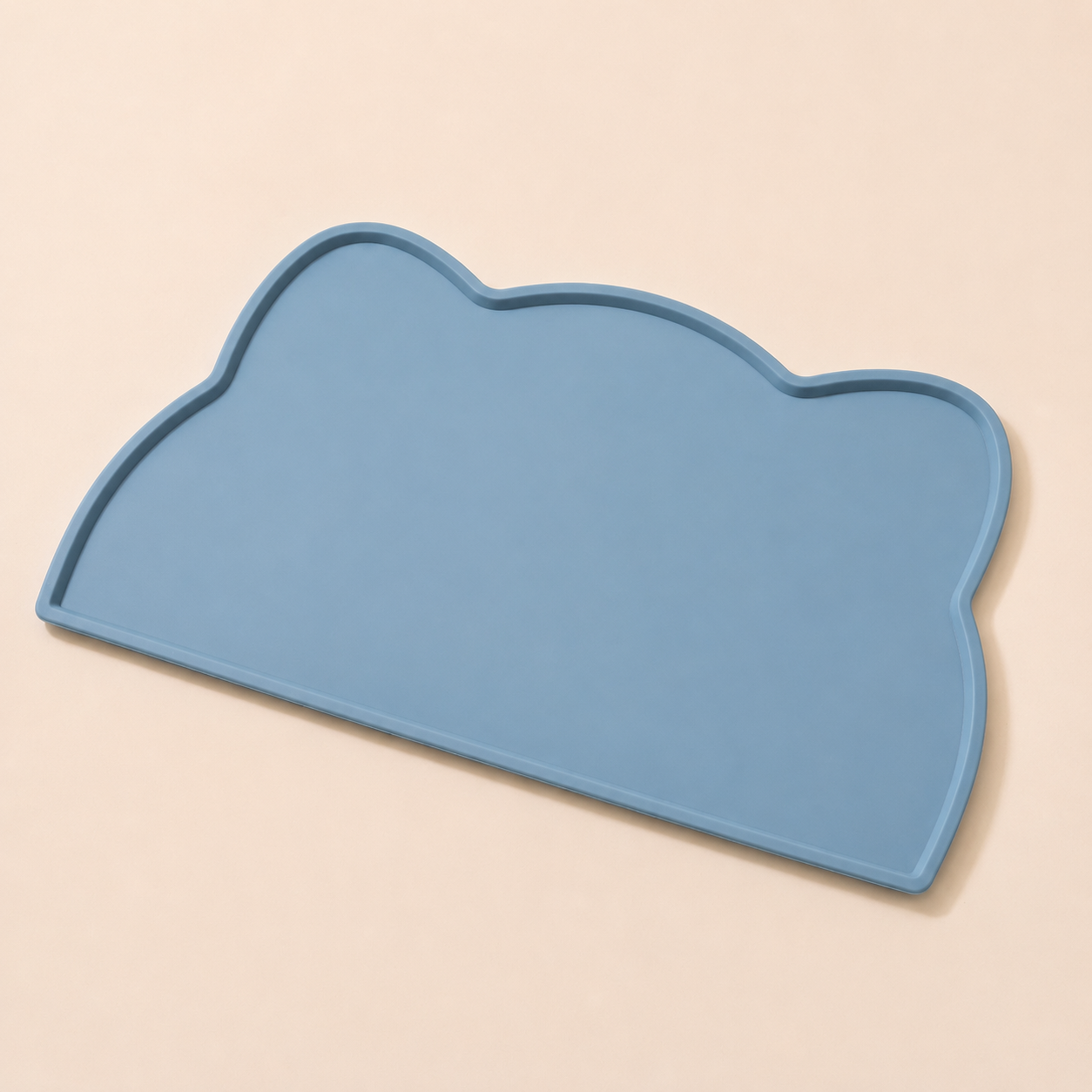 Silicone Feeding Mat with Raised Lip