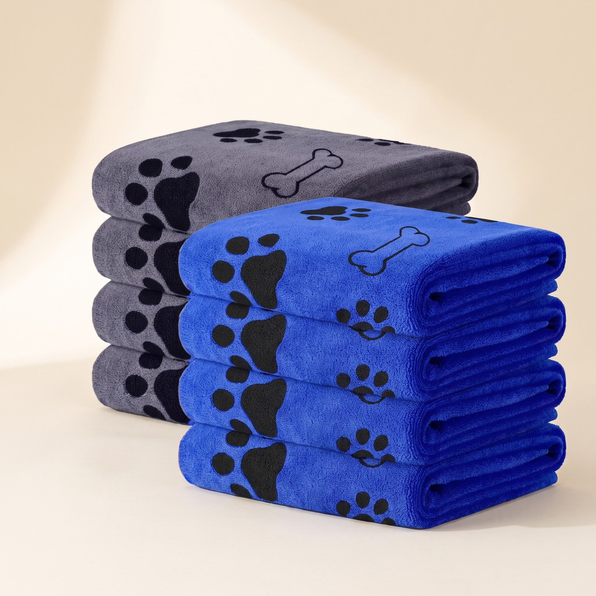 Quick-Dry Microfiber Towel for Dogs and Cats