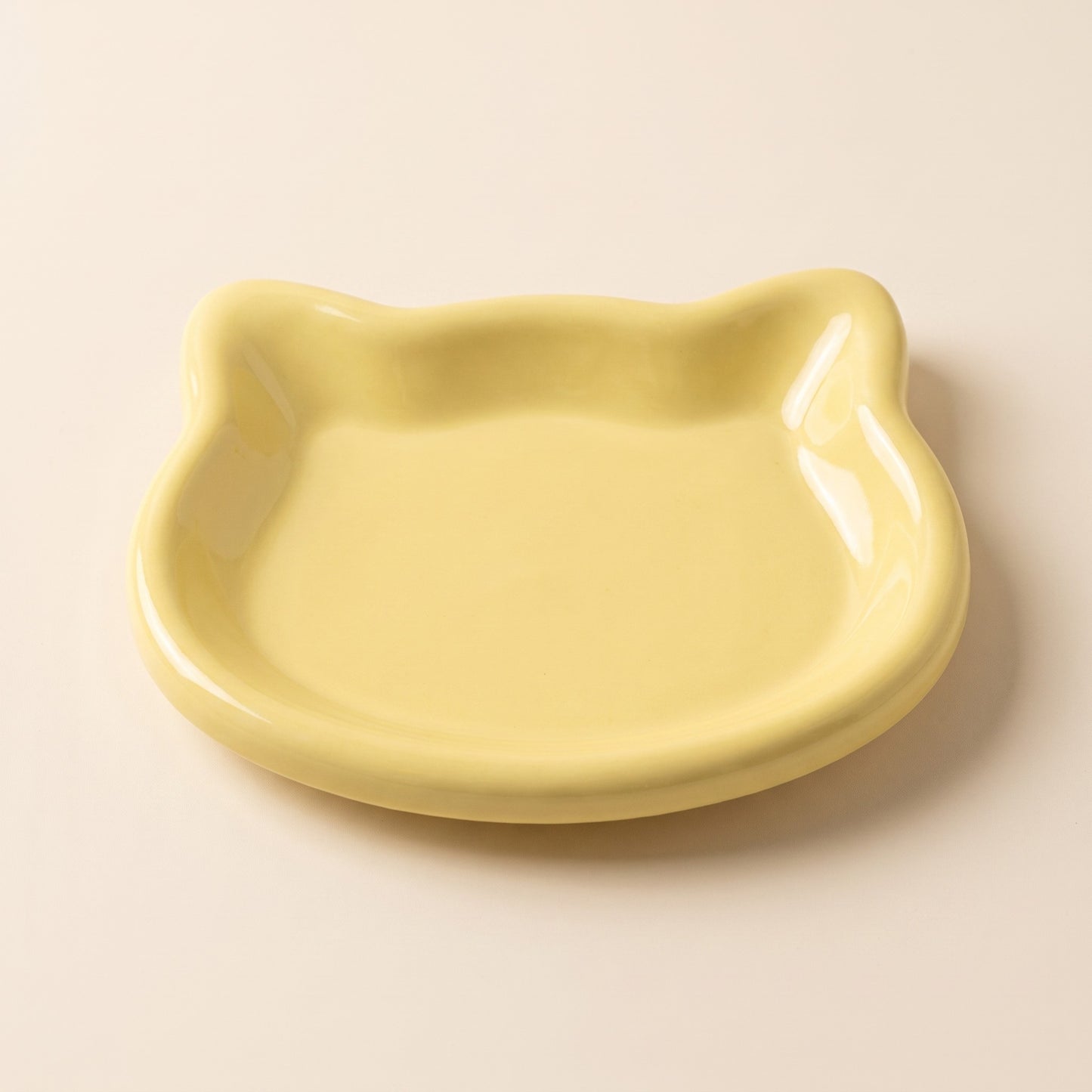 Whisker-Friendly Cat Dish, Wide and Shallow