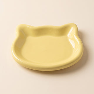 Whisker-Friendly Cat Dish, Wide and Shallow