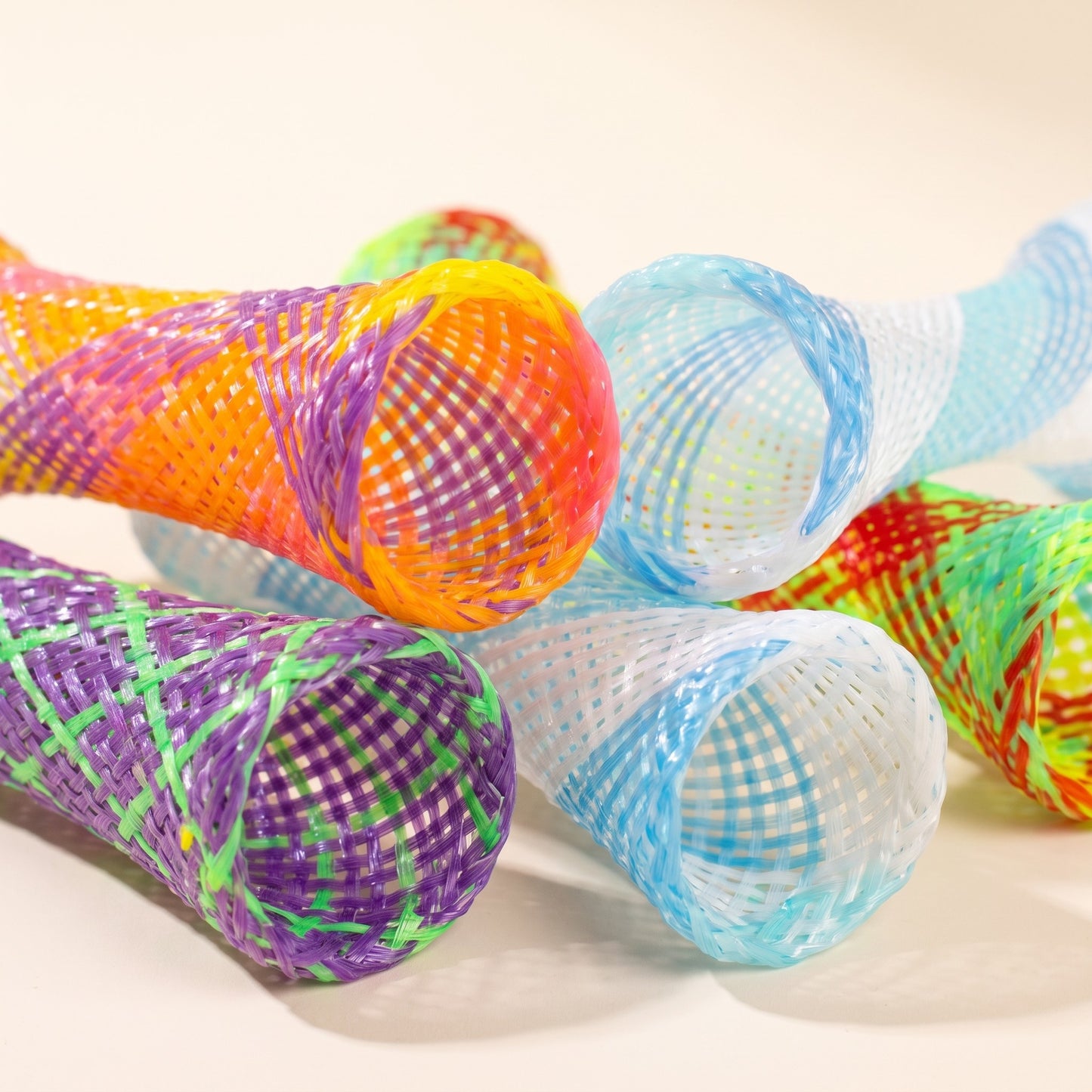 Coil Spring Cat Toys, 10 Pack, close-up detail