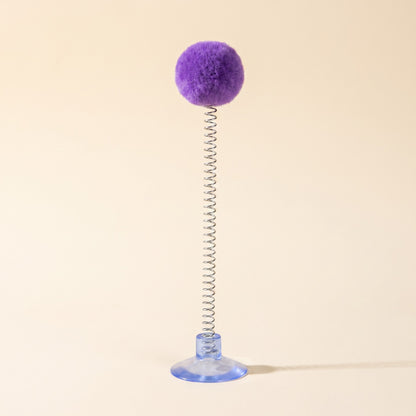 Suction Cup Spring Ball Cat Toy