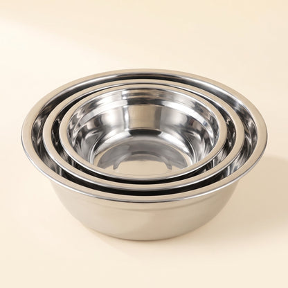 Stainless Steel Pet Bowls, Non-Slip