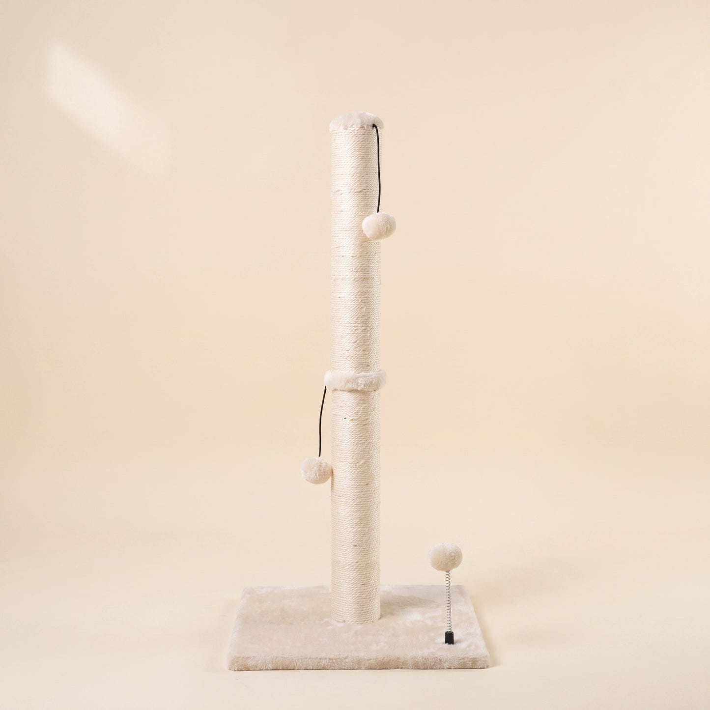 Tall Sisal Cat Scratching Post with Ball