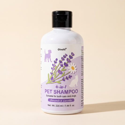 4-in-1 Dog Shampoo and Conditioner, Chamomile and Lavender