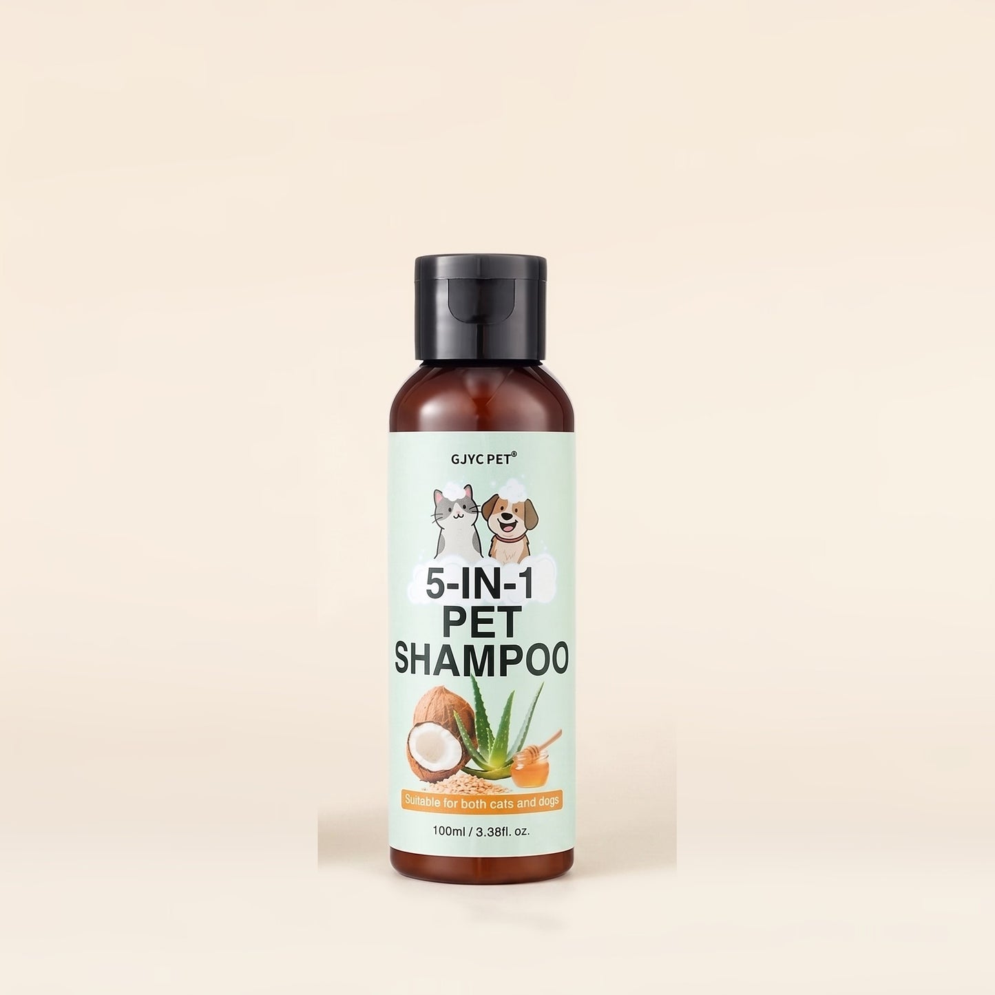 5-in-1 Pet Shampoo with Oatmeal and Aloe - 100 ml