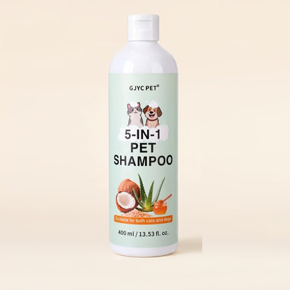 5-in-1 Pet Shampoo with Oatmeal and Aloe - 400 ml