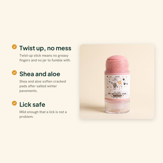 Paw and Nose Balm Stick, 50g, key benefits