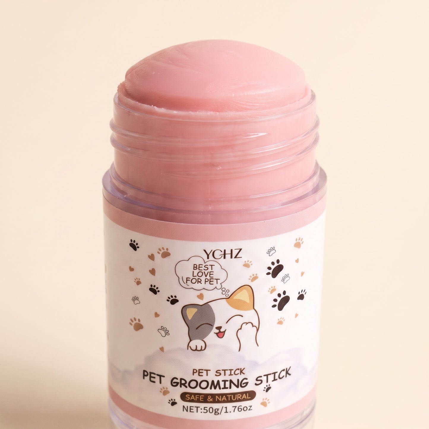 Paw and Nose Balm Stick, 50g, close-up detail