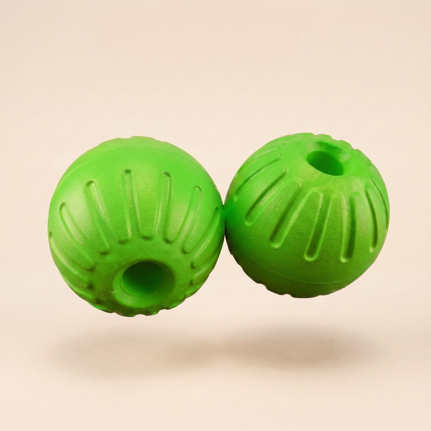 Floating Rubber Treat Ball for Dogs - green