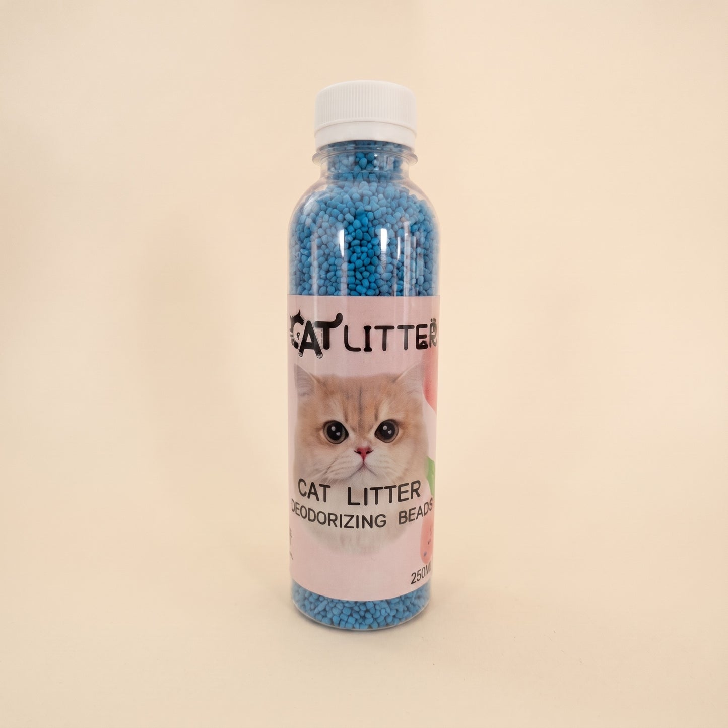 Cat Litter Deodorizing Beads, 250ml - blue