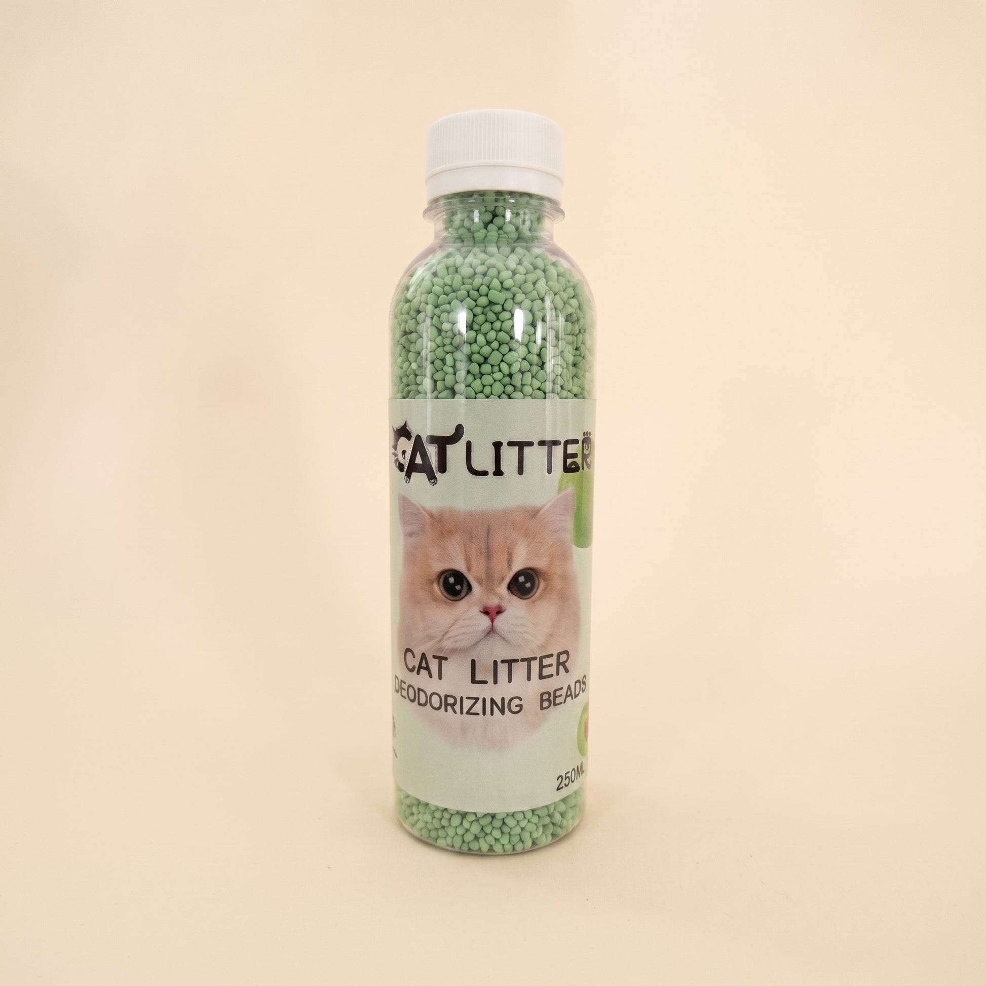 Cat Litter Deodorizing Beads, 250ml - green