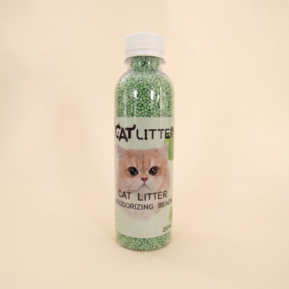 Cat Litter Deodorizing Beads, 250ml - green