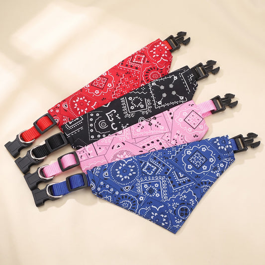 Adjustable Pet Bandana Collar