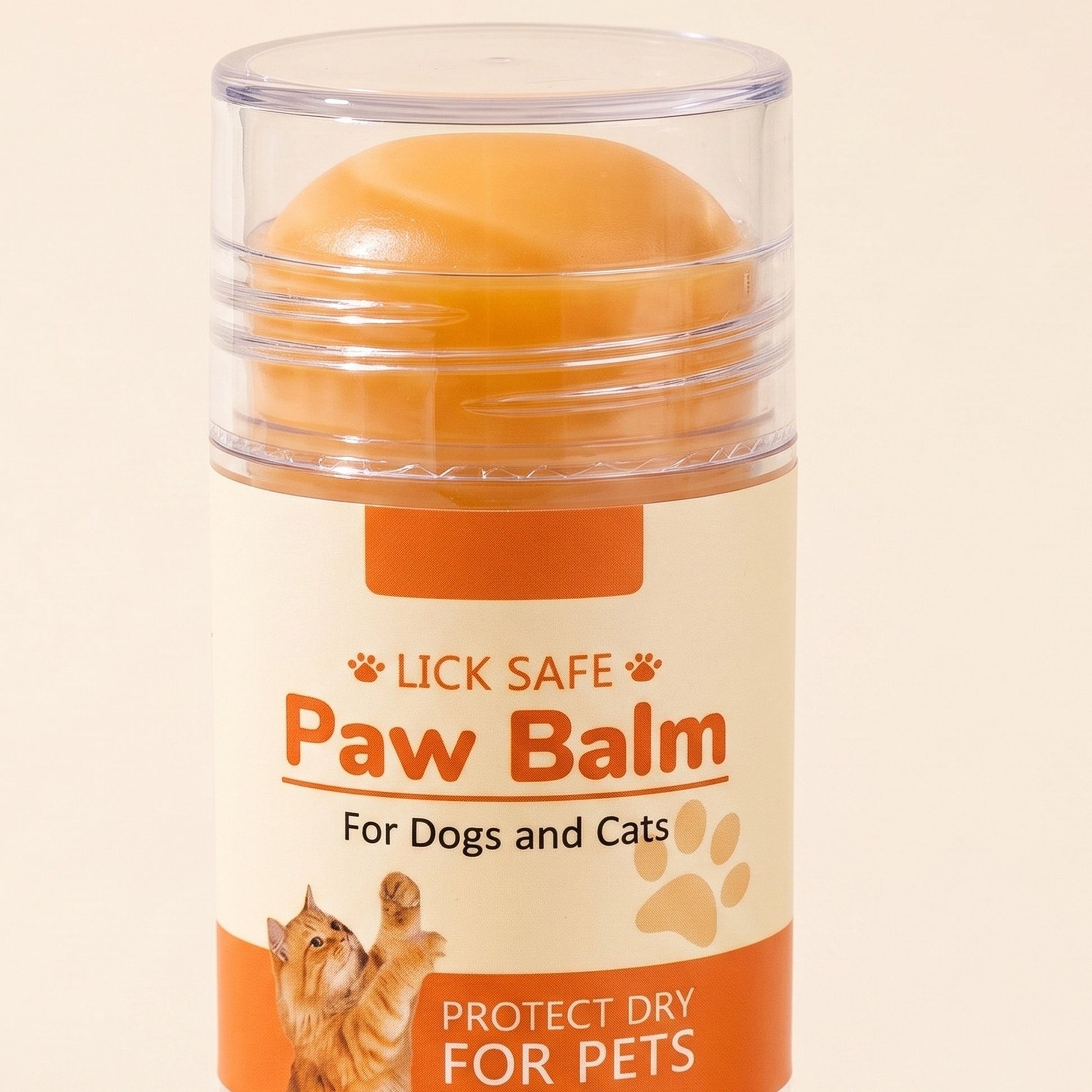 Lick-Safe Paw and Nose Balm Stick, 40g, close-up detail