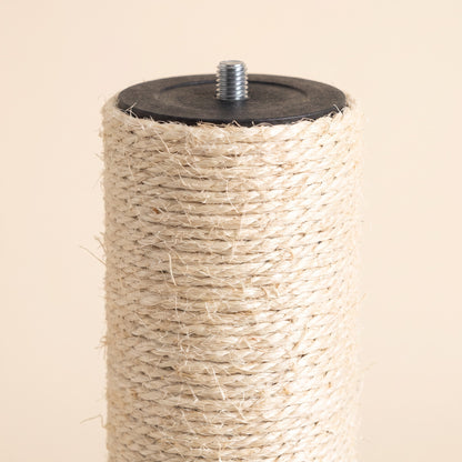 Sisal Replacement Scratching Post, close-up detail