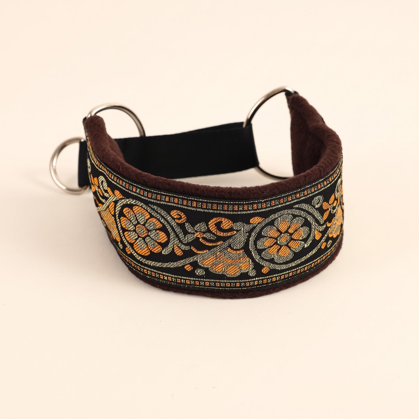 Wide Martingale Collar for Sighthounds