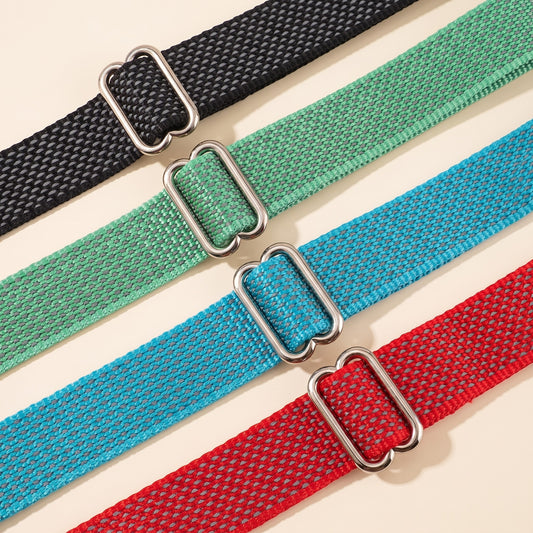 Reflective Martingale Collar with Metal Buckle