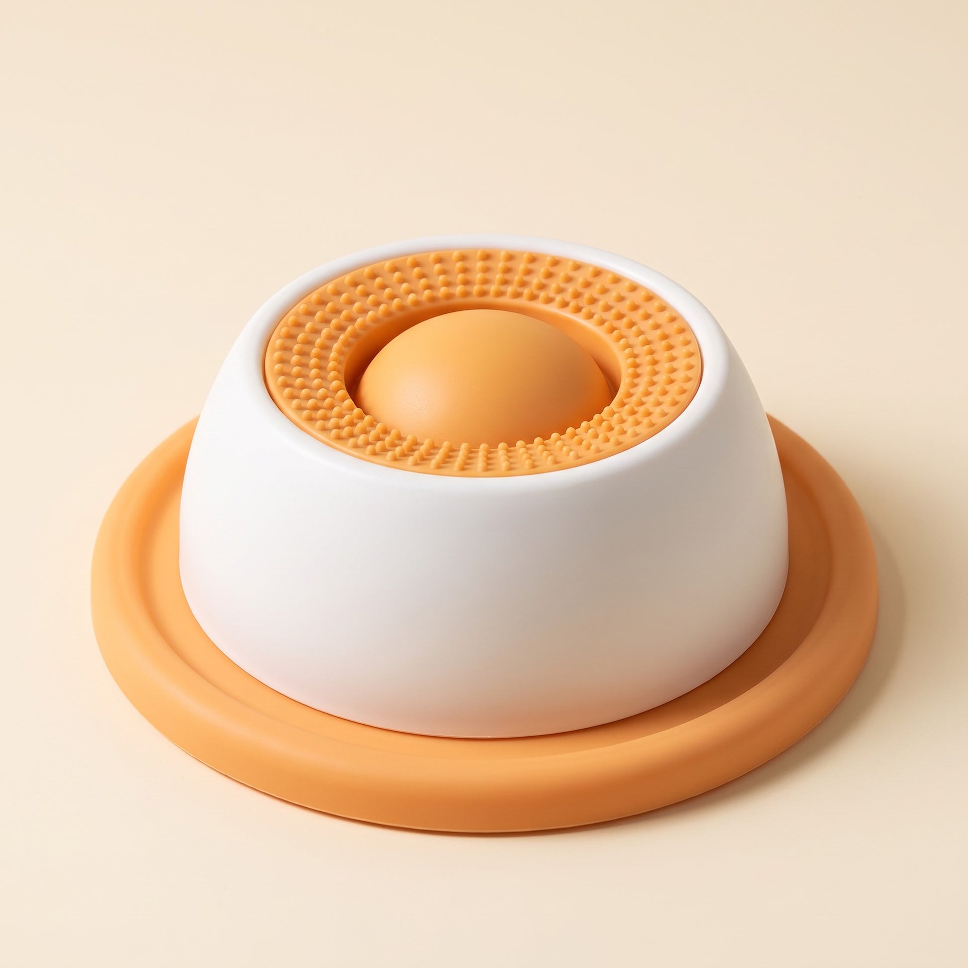 Slow Feeder Licking Bowl with Center Dome