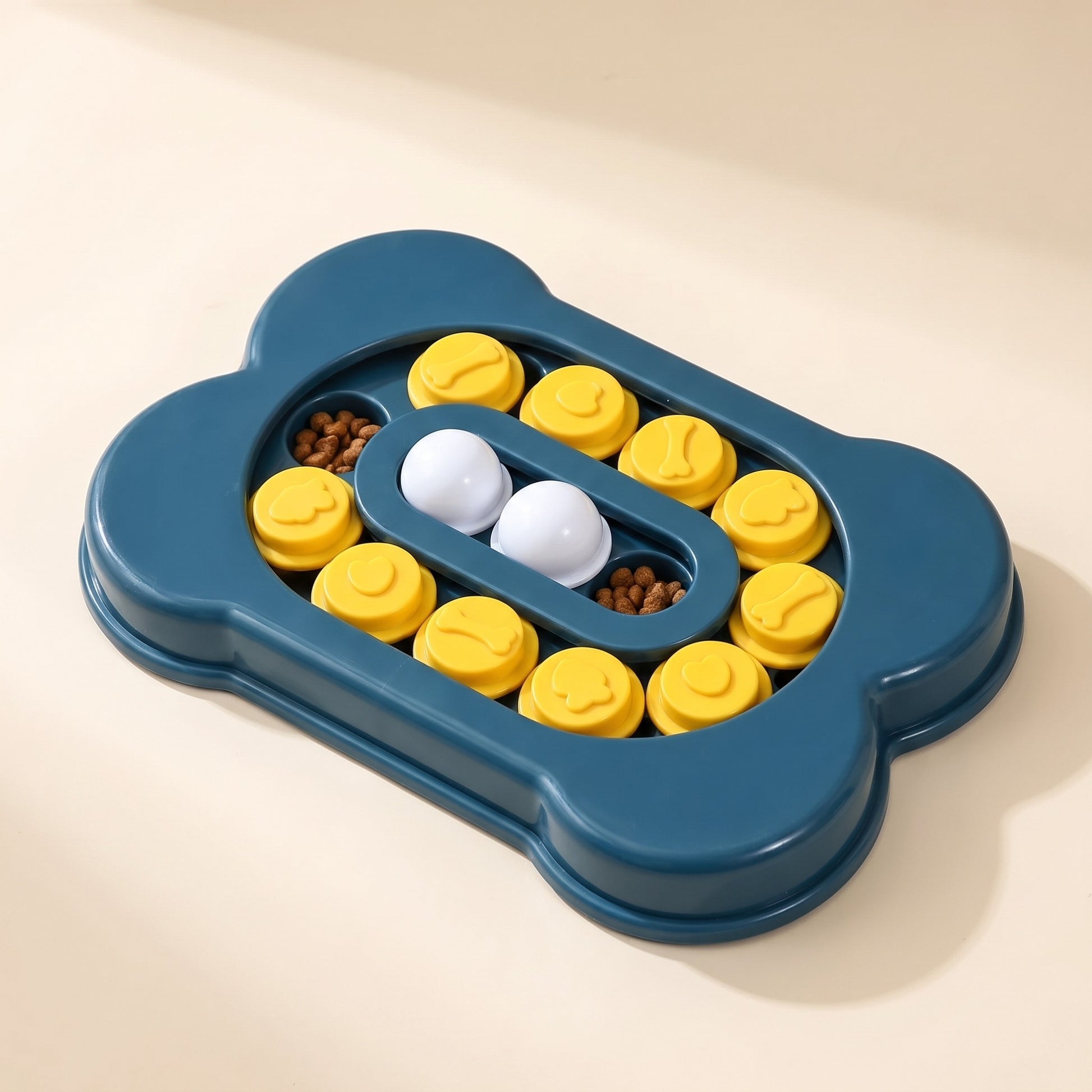 Interactive Slow Feeder Puzzle Bowl