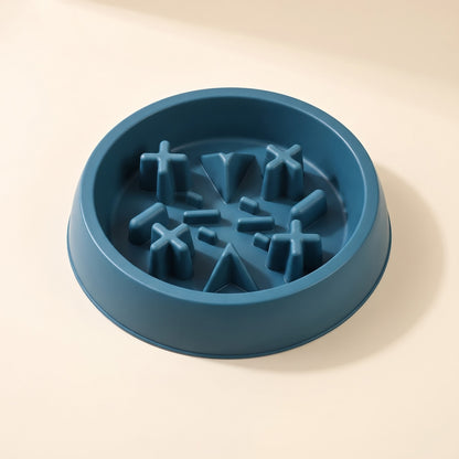 Interactive Slow Feeder Puzzle Bowl, fam round bowl