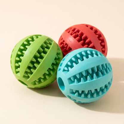 Natural Rubber Treat Dispensing Ball