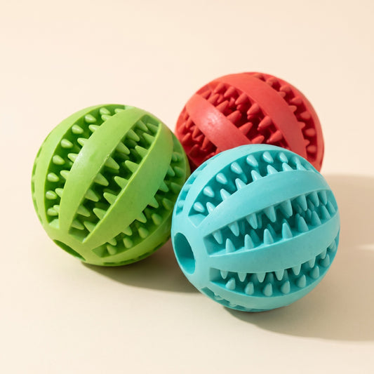 Natural Rubber Treat Dispensing Ball