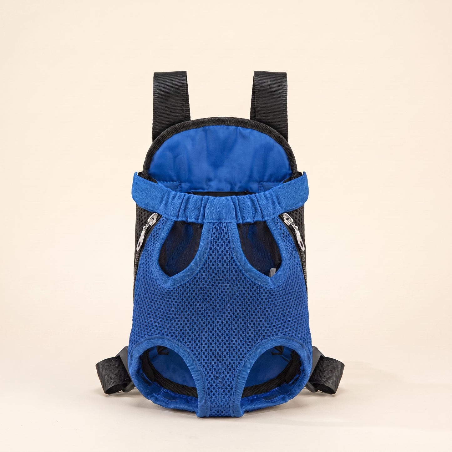 Front-Facing Pet Backpack Carrier - blue