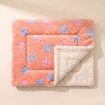 Reversible Flannel Pet Mat and Blanket in pattern 04