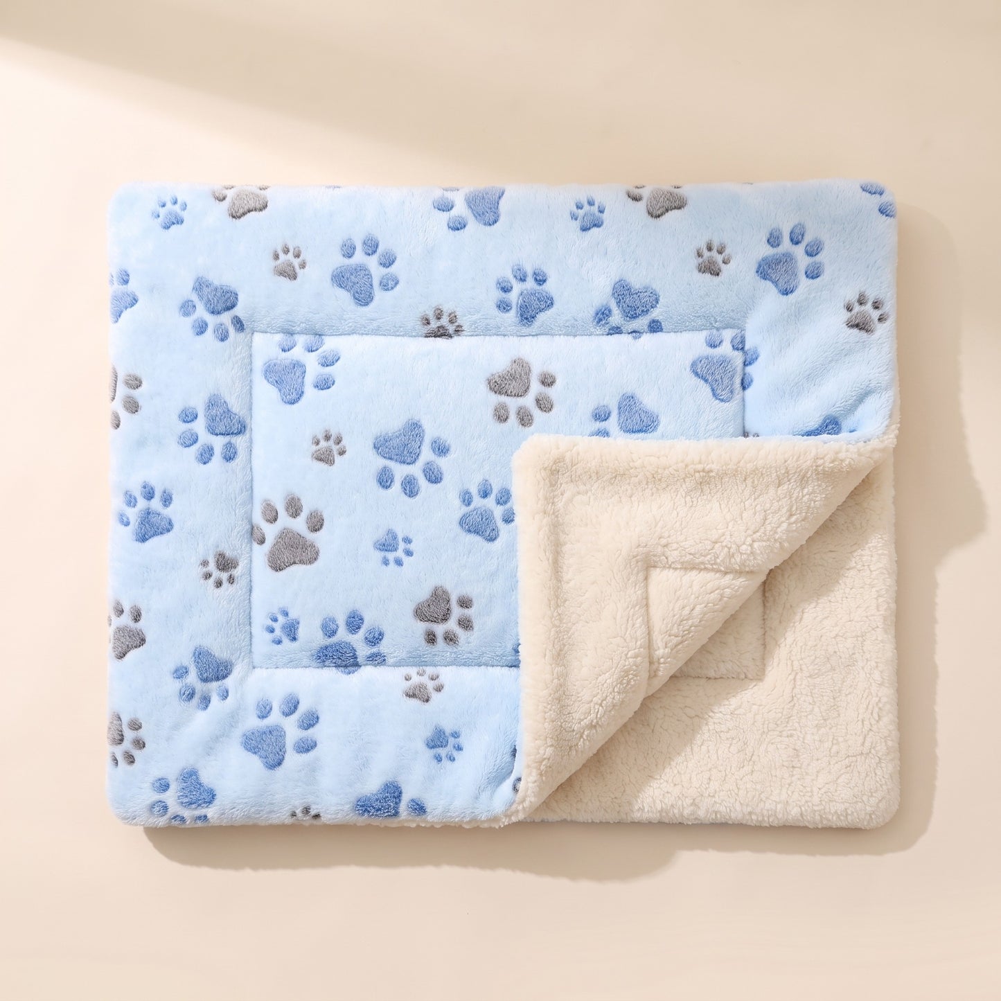 Reversible Flannel Pet Mat and Blanket in pattern 05