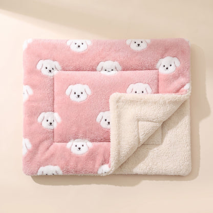 Reversible Flannel Pet Mat and Blanket in pattern 08