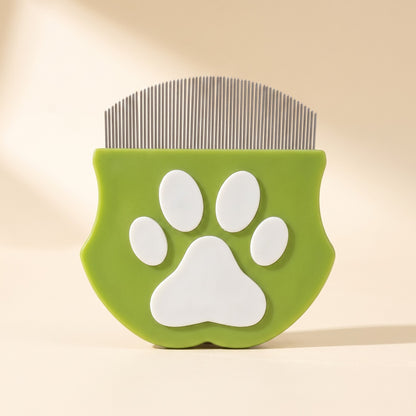 Curved Fine-Tooth Flea Comb