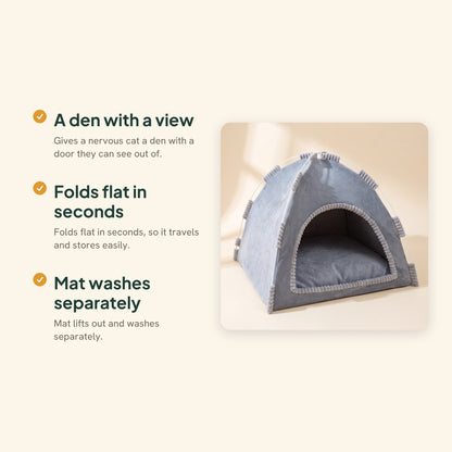 Foldable Cat Tent House, key benefits