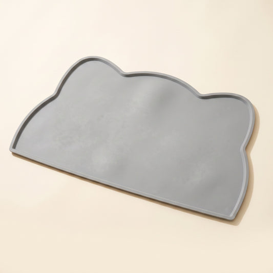 Silicone Feeding Mat with Raised Lip