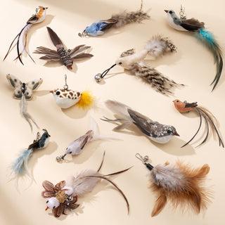 Replacement Feather Lures for Cat Wands