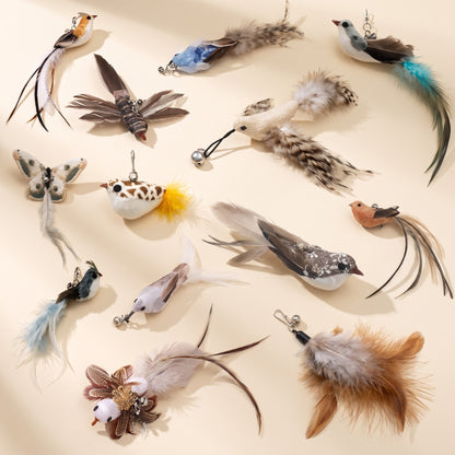 Replacement Feather Lures for Cat Wands