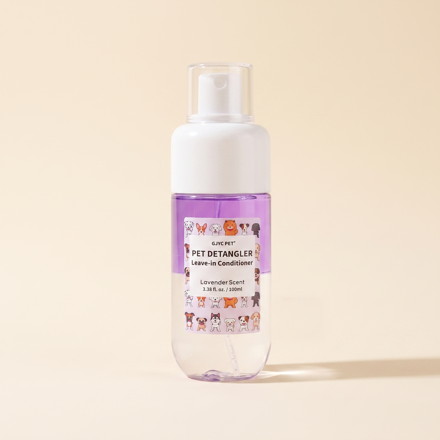 Baby Powder Detangler Spray for Dogs and Cats - Lavender Scent