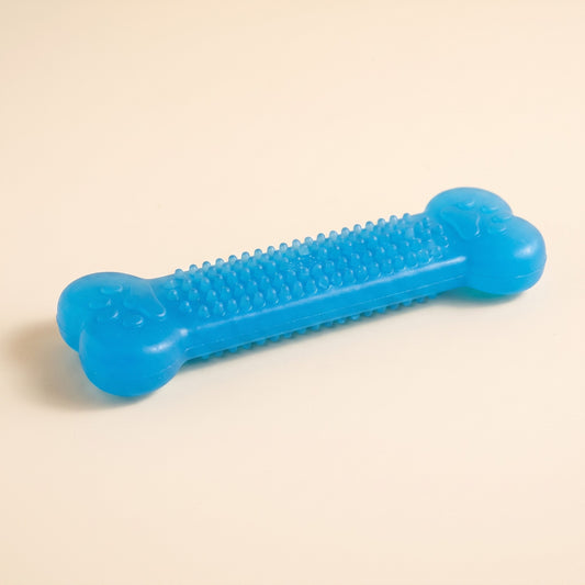 Textured Rubber Bone Chew Toy