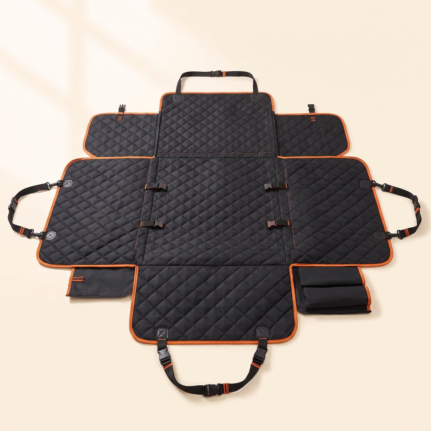 Waterproof Quilted Car Hammock with Side Flaps