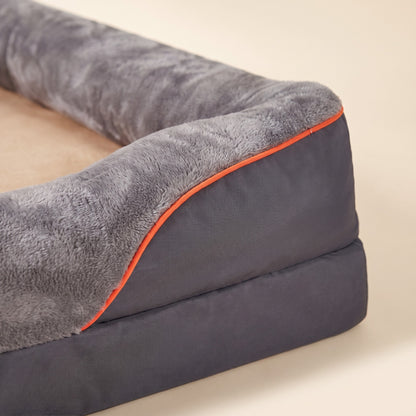 Jumbo Orthopedic Sofa Bed with Bolster, close-up detail